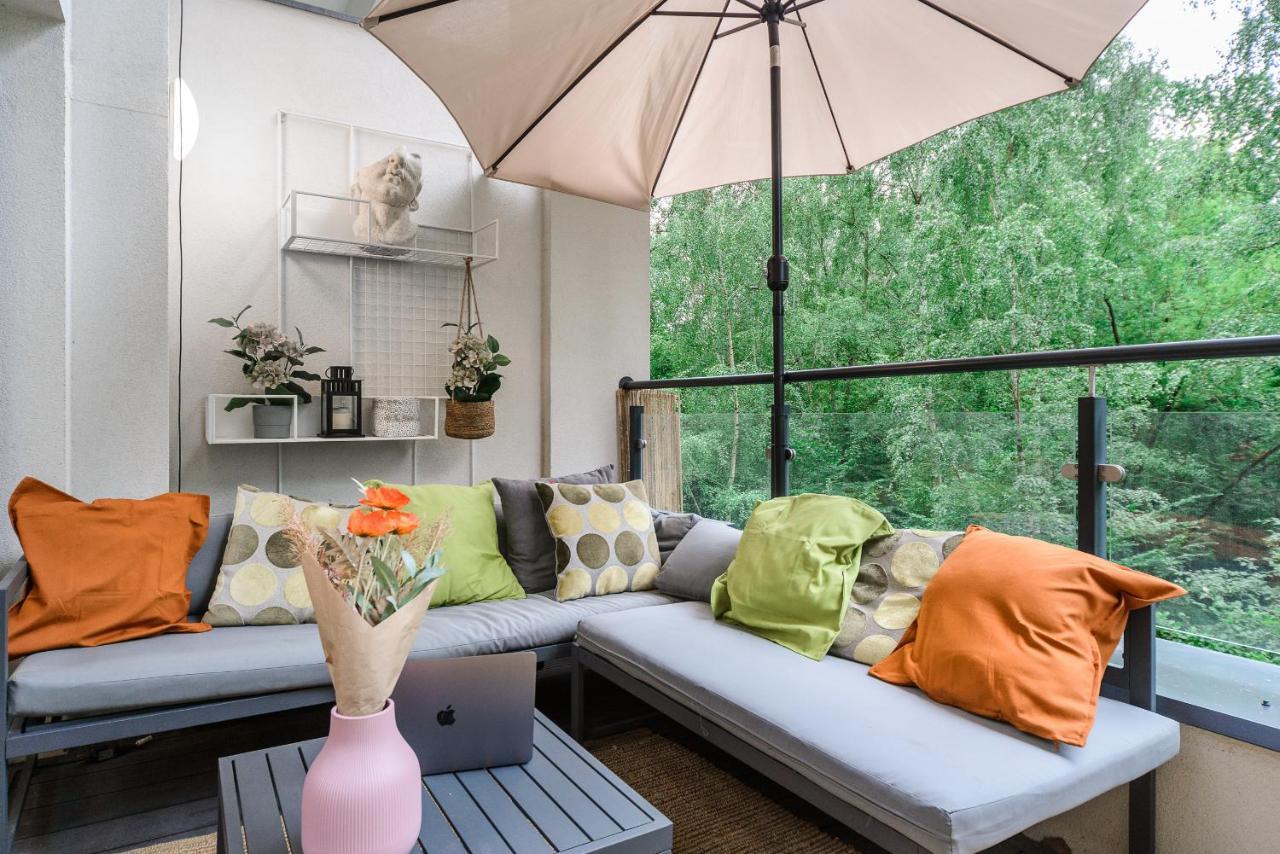 Lumina Apartment With Balcony Overlooking The Park ウッチ エクステリア 写真