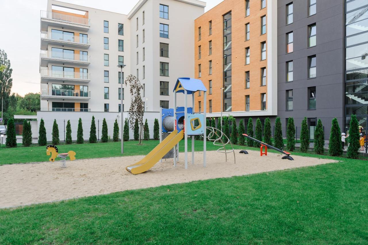 Lumina Apartment With Balcony Overlooking The Park ウッチ エクステリア 写真